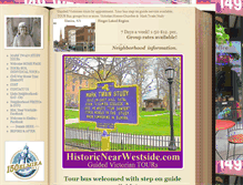 Tablet Screenshot of historicnearwestside.com